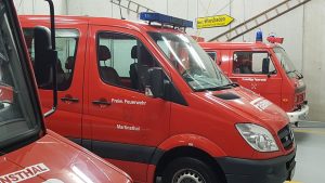 Gerätehaus von Innen